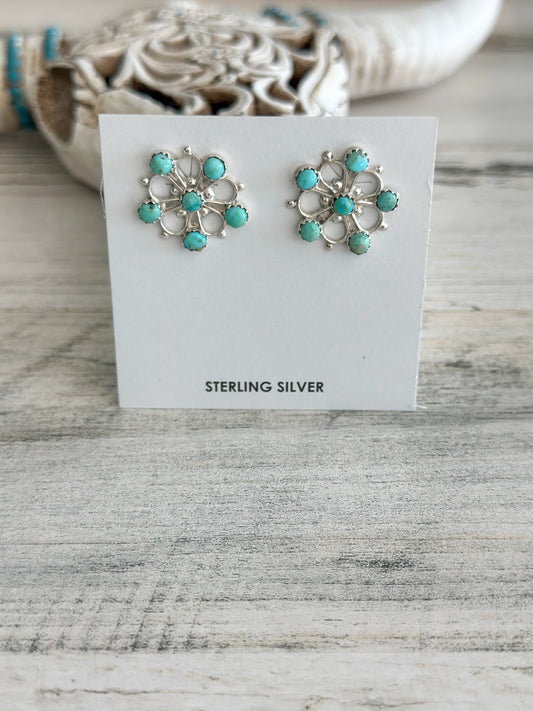 Native Made Turquoise Earrings