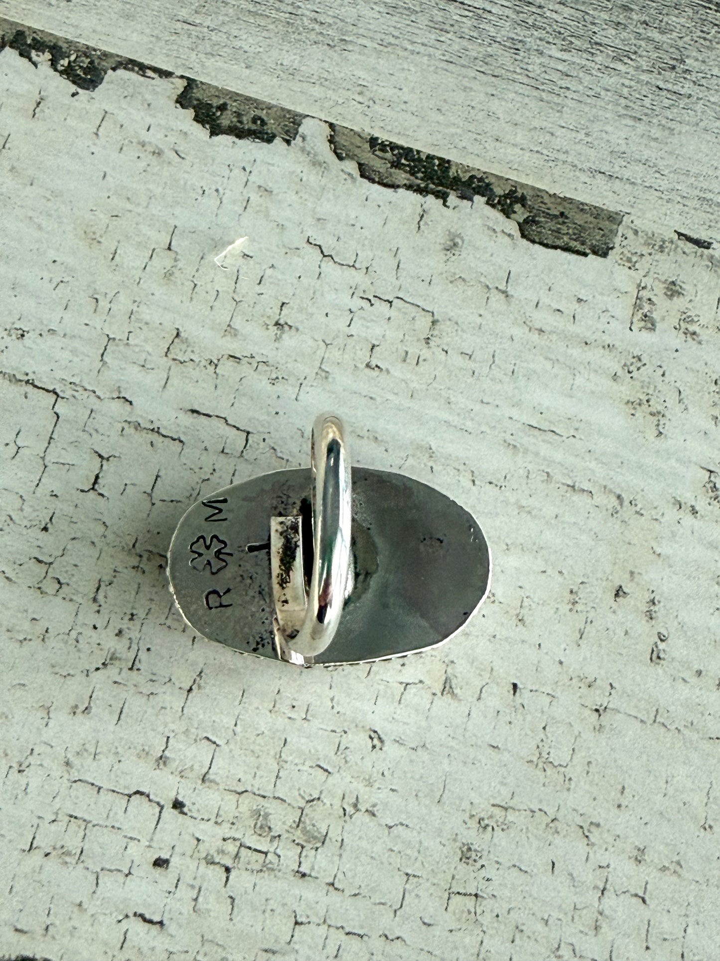 Native American Adjustable Royston Ribbon Ring