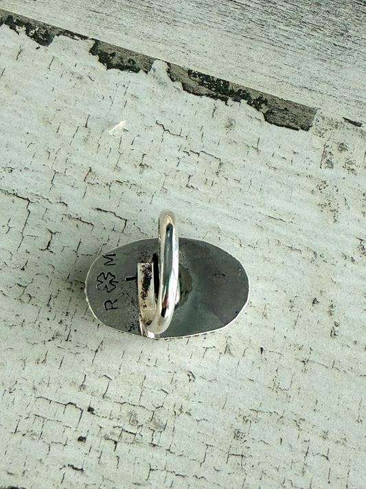 Native American Adjustable Royston Ribbon Ring