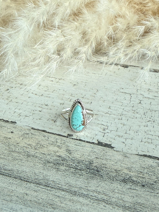 Native American Kingman Ring 6.5