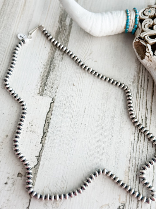 Native American Navajo Pearls 28" 7mm