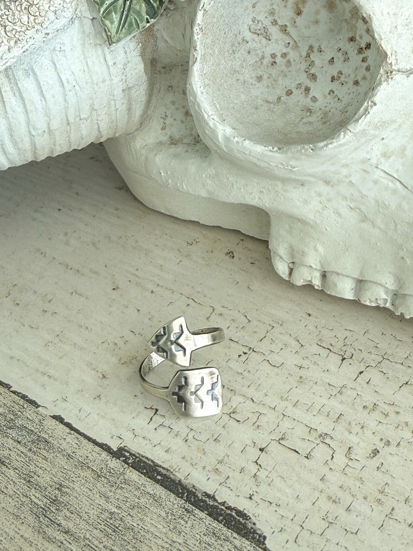 Native American Sterling Arrowhead Ring