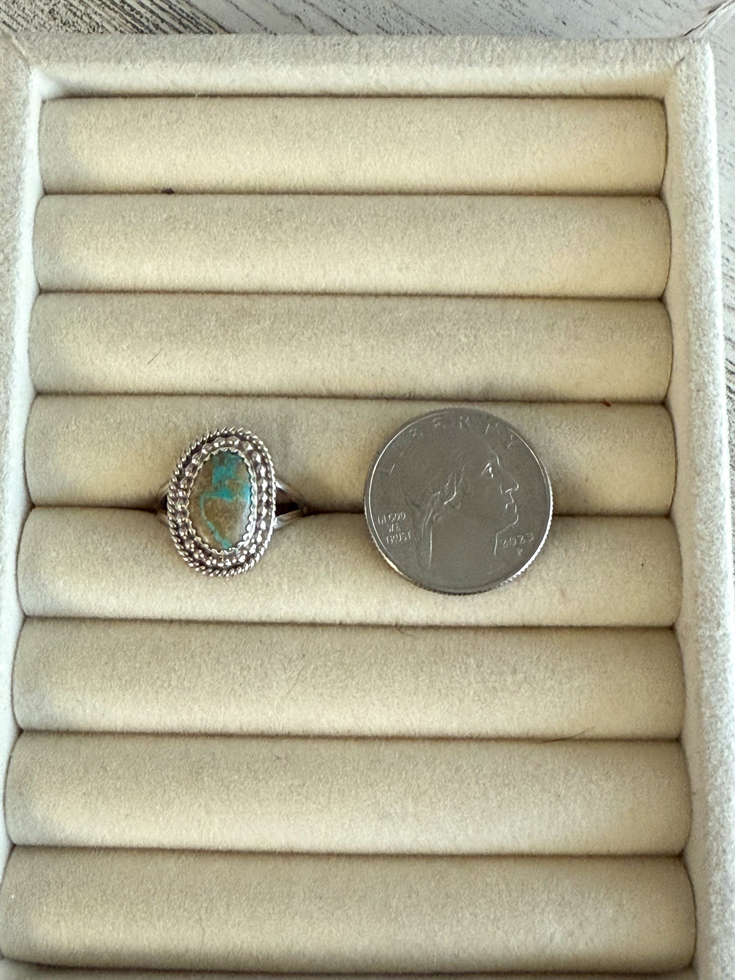 Native American Kingman Ring 7