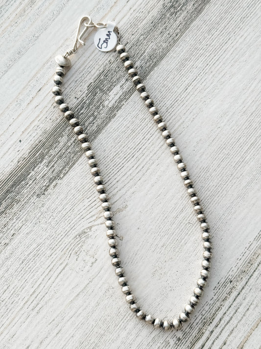 Native American Navajo Pearls 14" 5mm