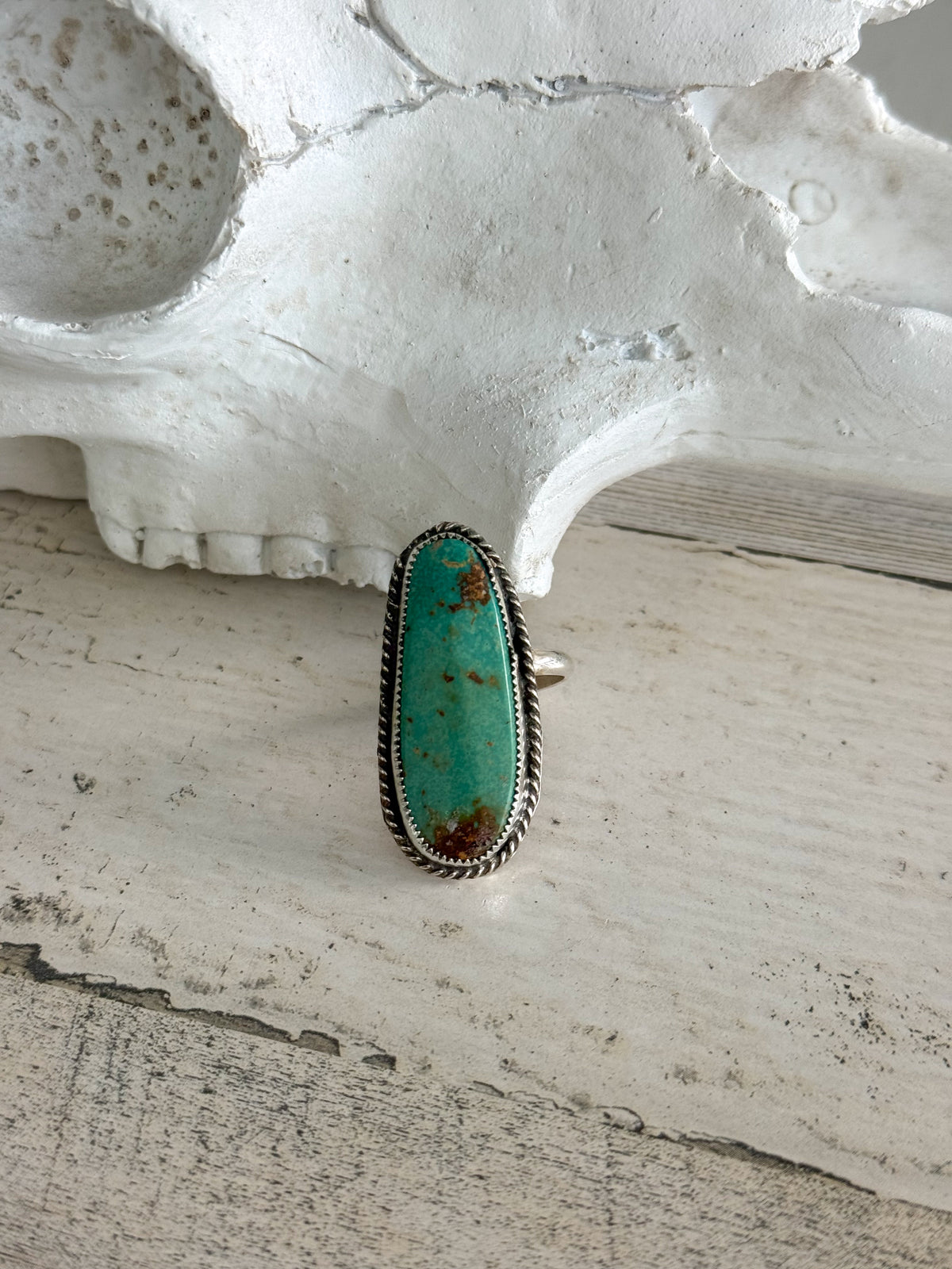 Native American Kingman Adjustable Ring
