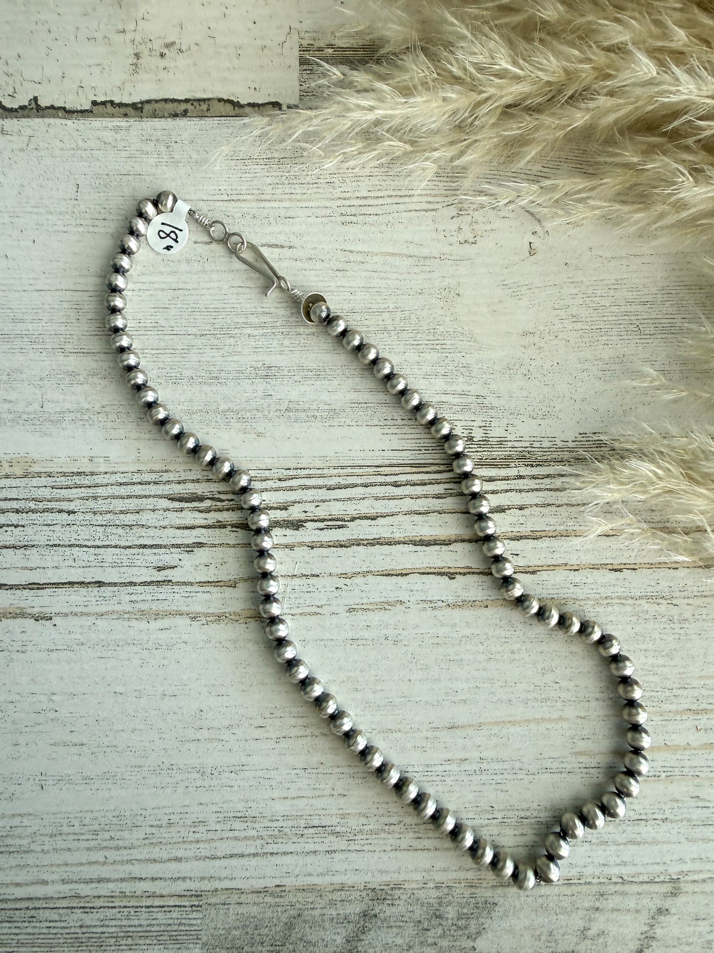 Native American Navajo Pearls 18" 6mm