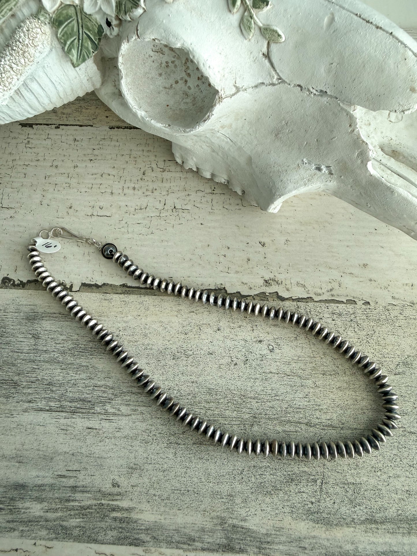 Native American Navajo Pearls 16" 7mm