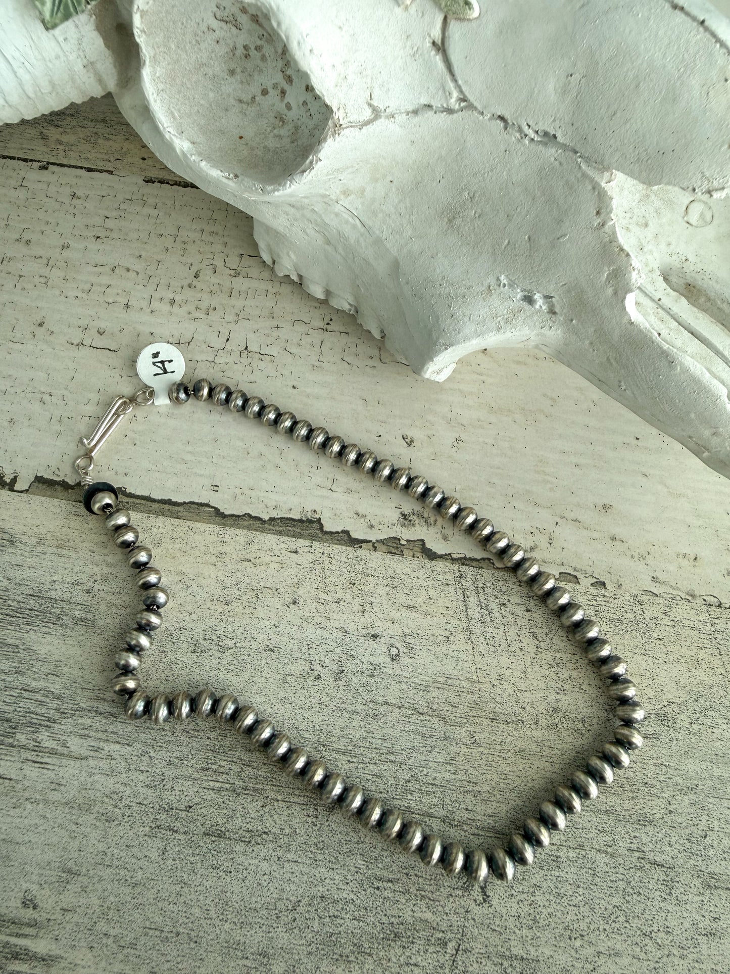 Native American Navajo Pearls 14" 6mm