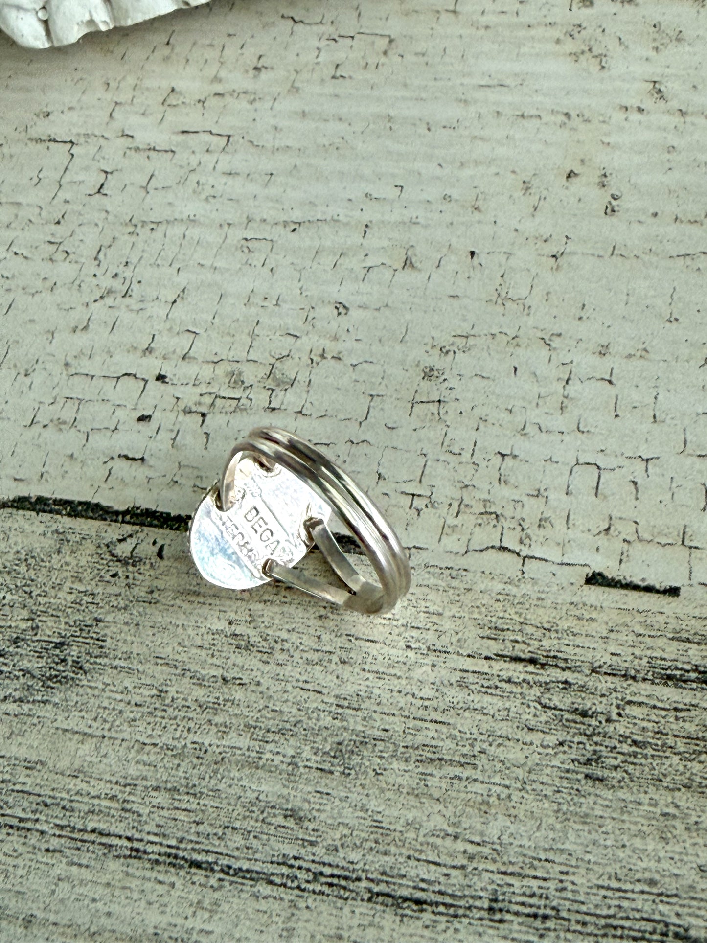 Native American Kingman Turquoise Ring 8.5