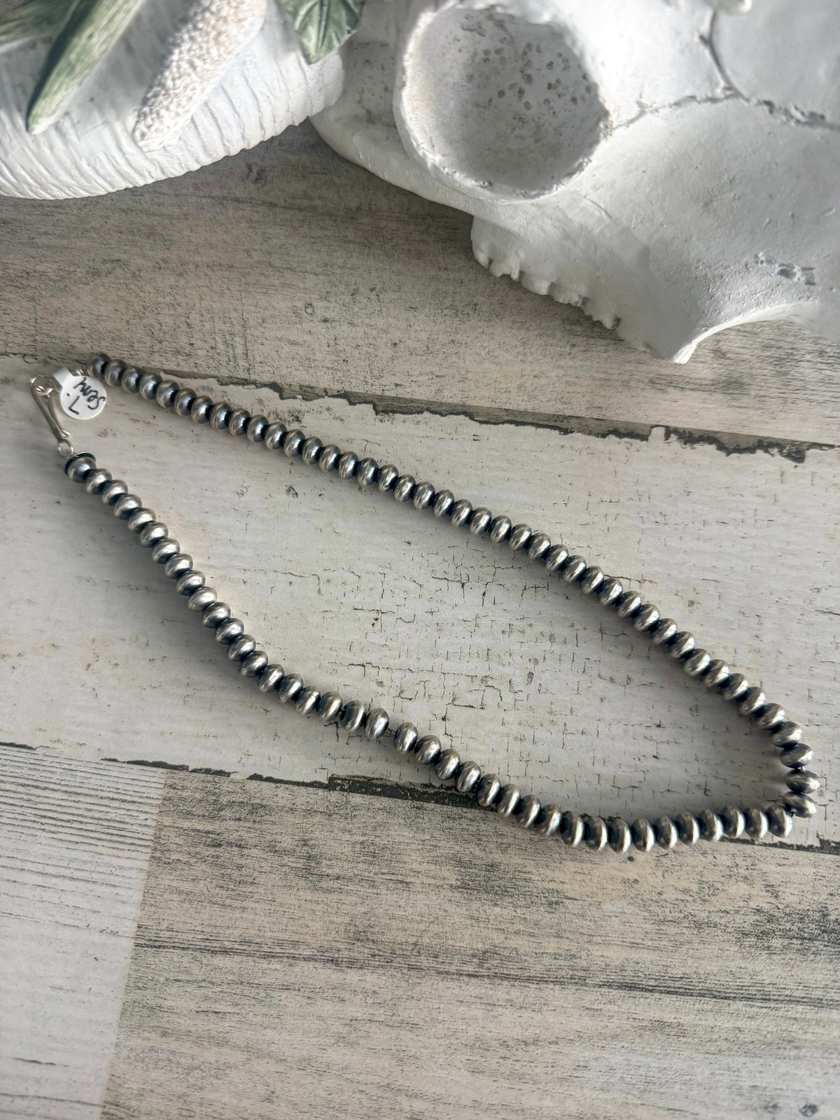 Native American Navajo Pearls 18" 7.5mm