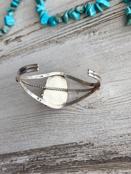 Native American Royston Turquoise Cuff