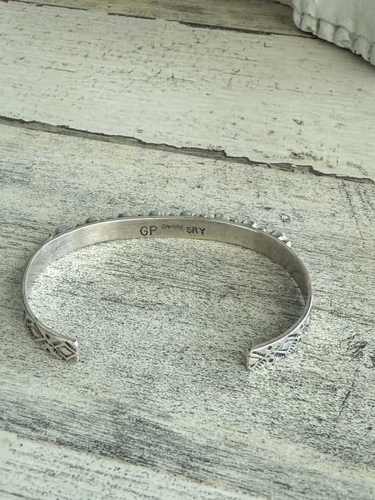 Native American Pink Conch Cuff 6.5"