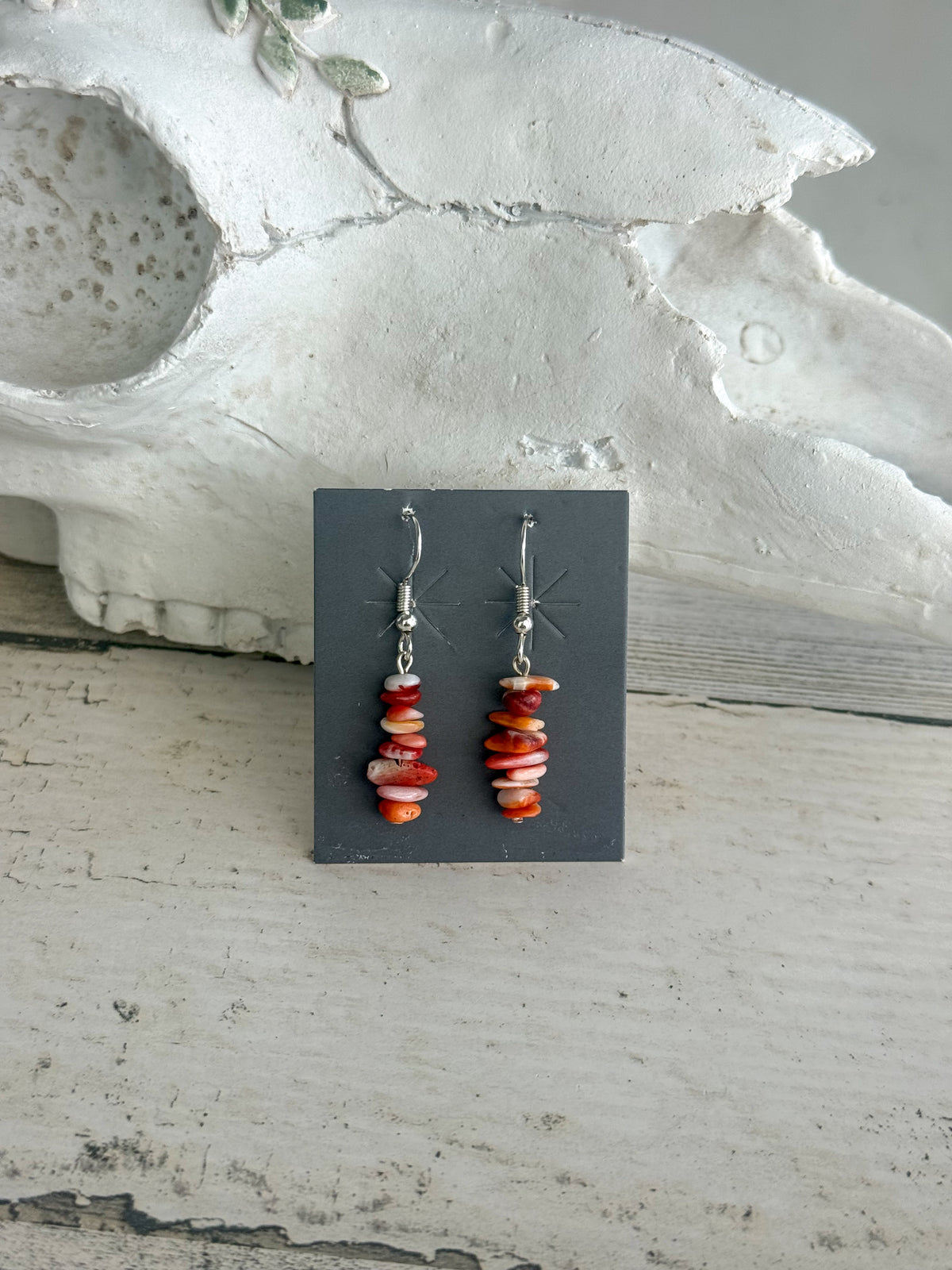 Native American Spiny Nugget Earrings