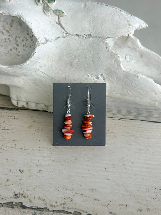 Native American Spiny Nugget Earrings