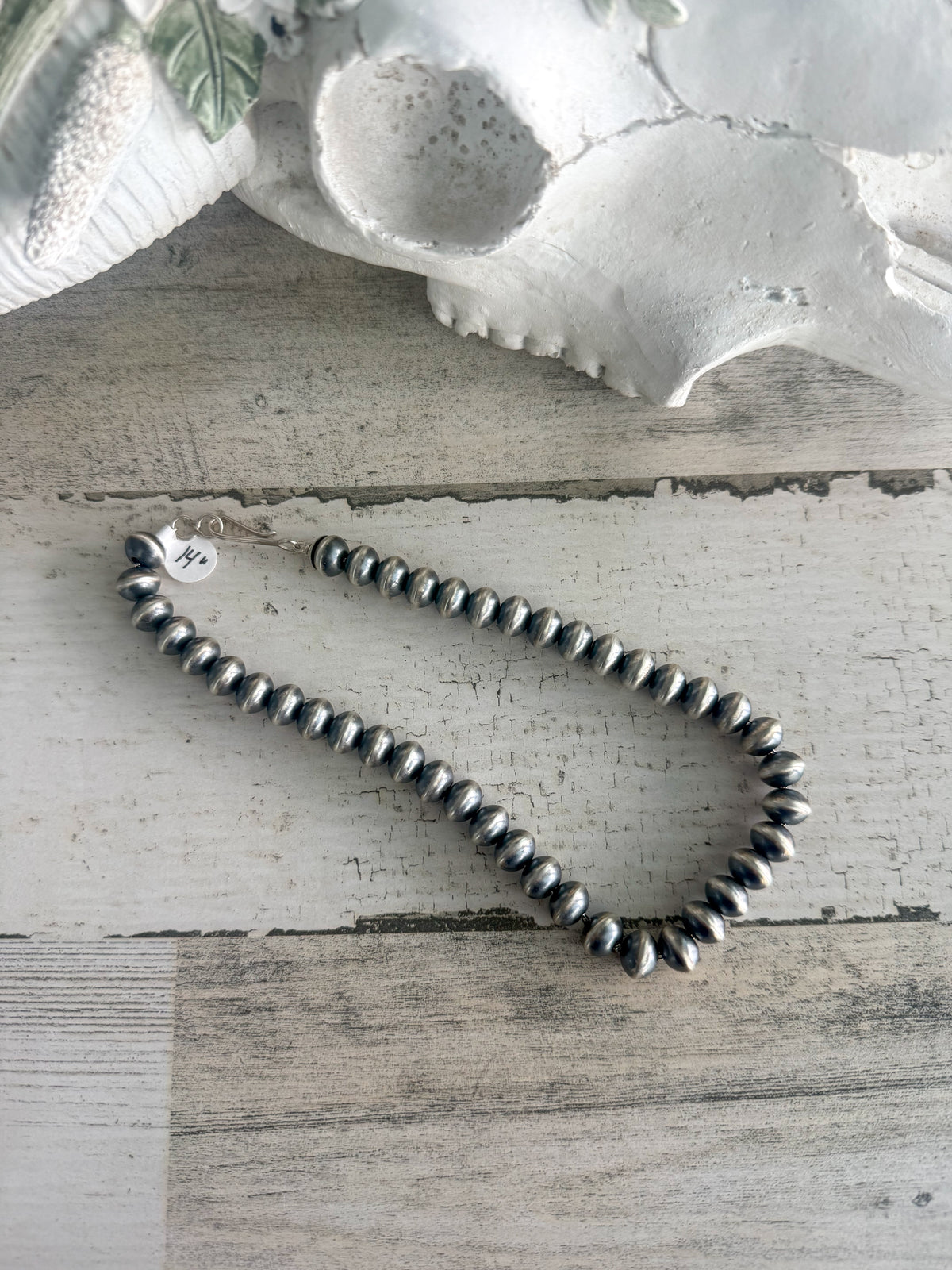 Native American Navajo Pearls 14" 10mm