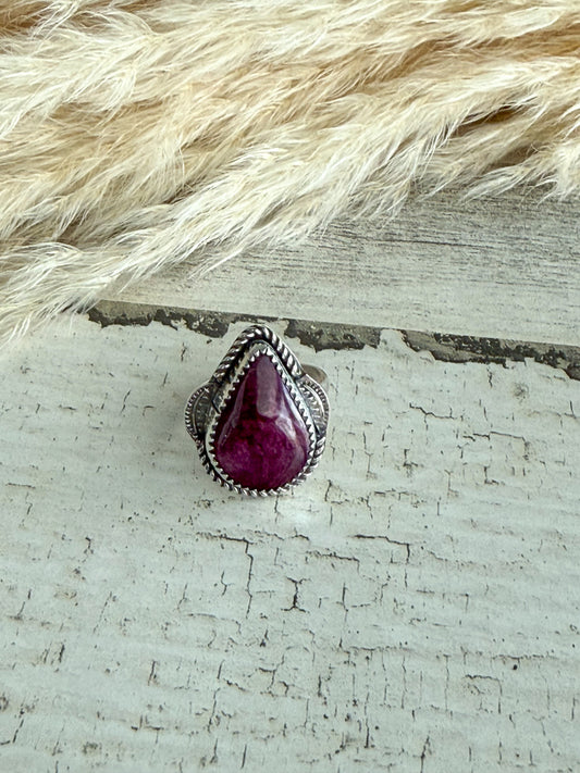 Native American Purple Spiny Ring 8.5