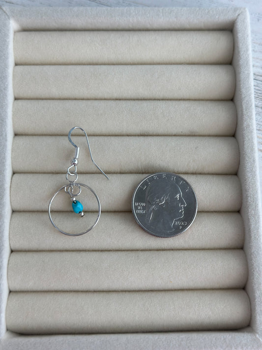 Native Made Turquoise Dangles