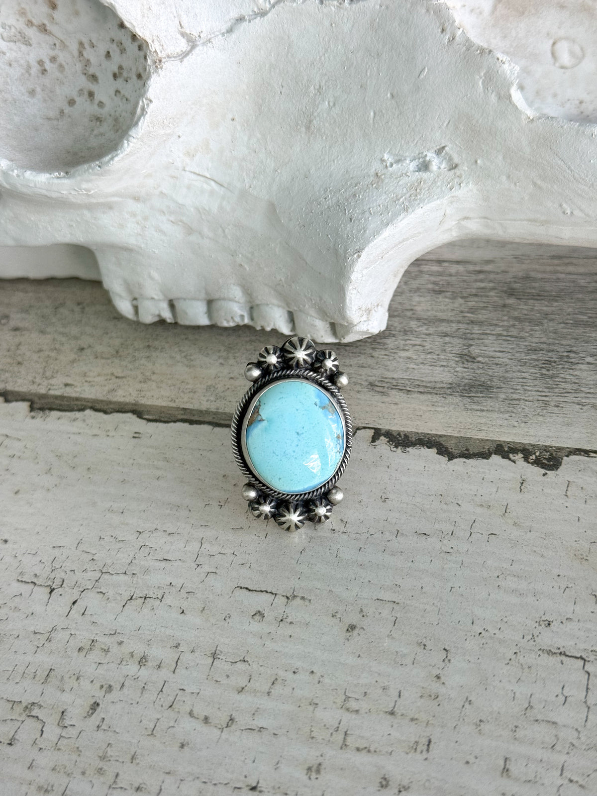 Native American Golden Hills Ring 9