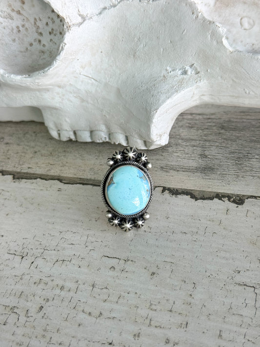 Native American Golden Hills Ring 9