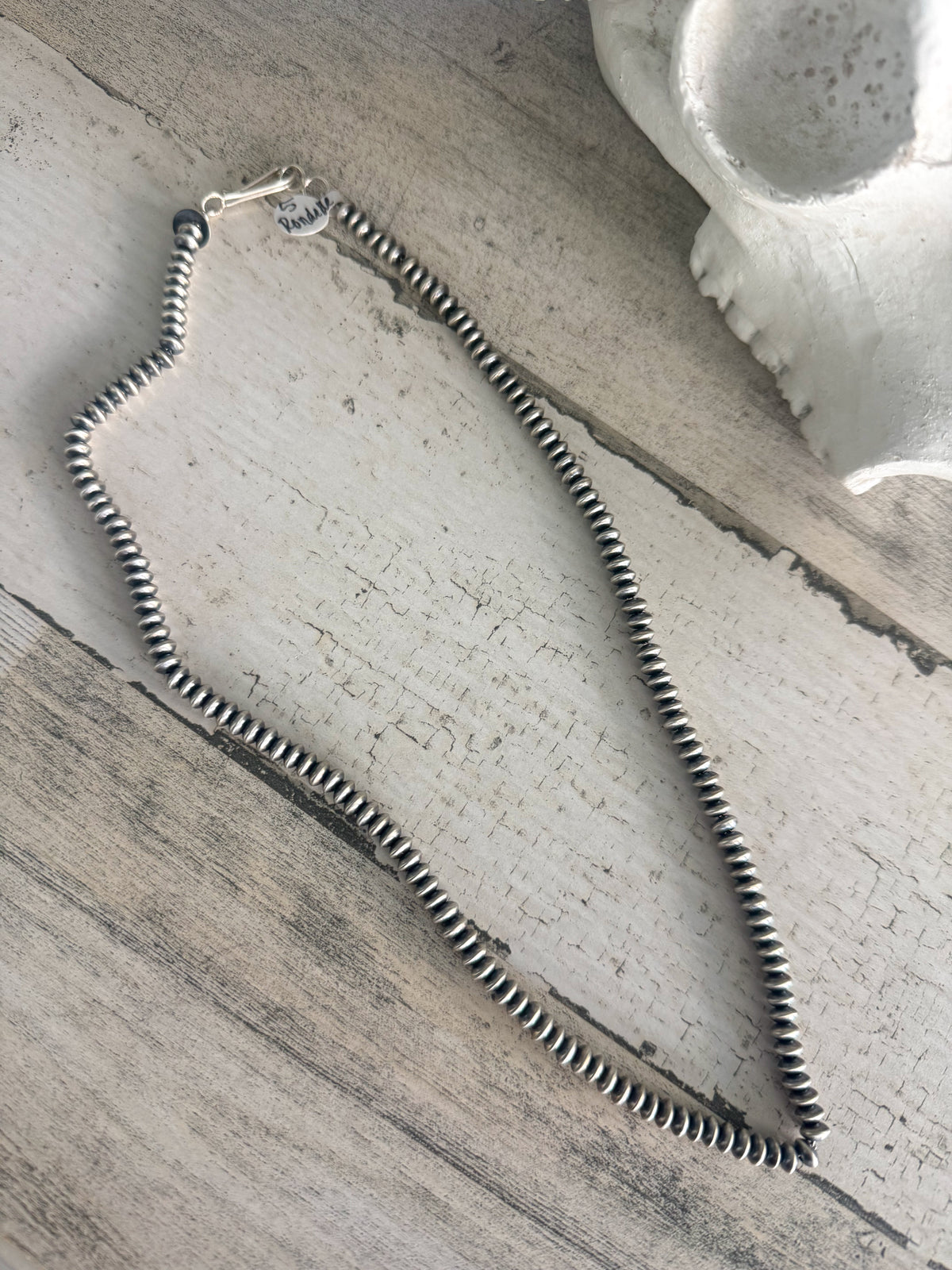 Native American Navajo Pearls 20" 5.5mm