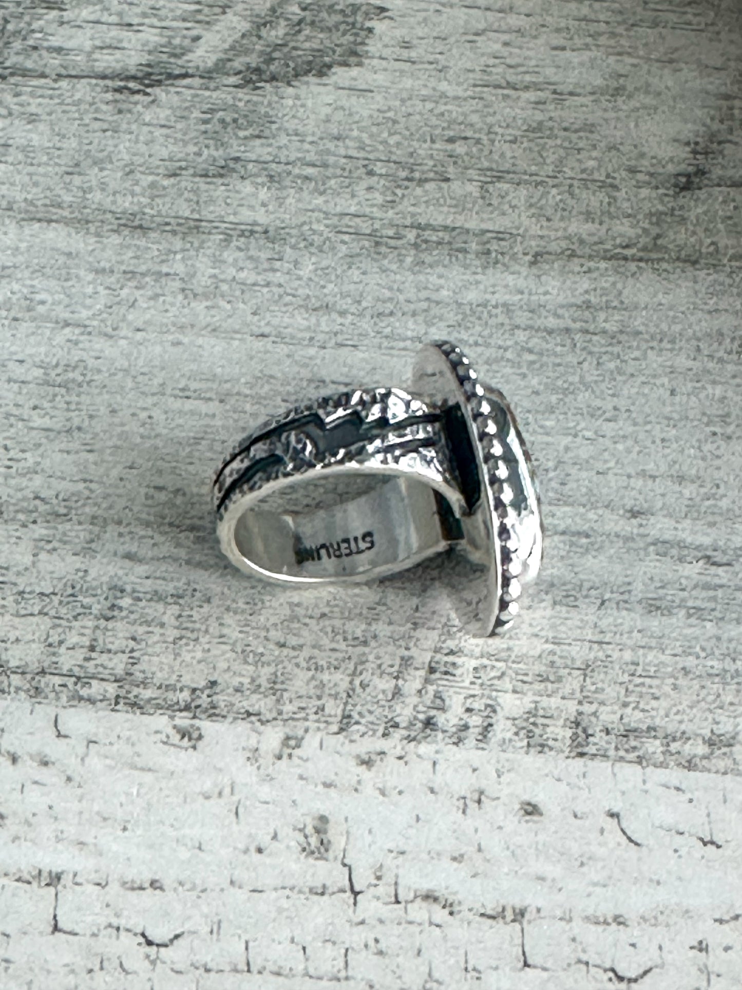Native Made Size 7 Kingman Ring