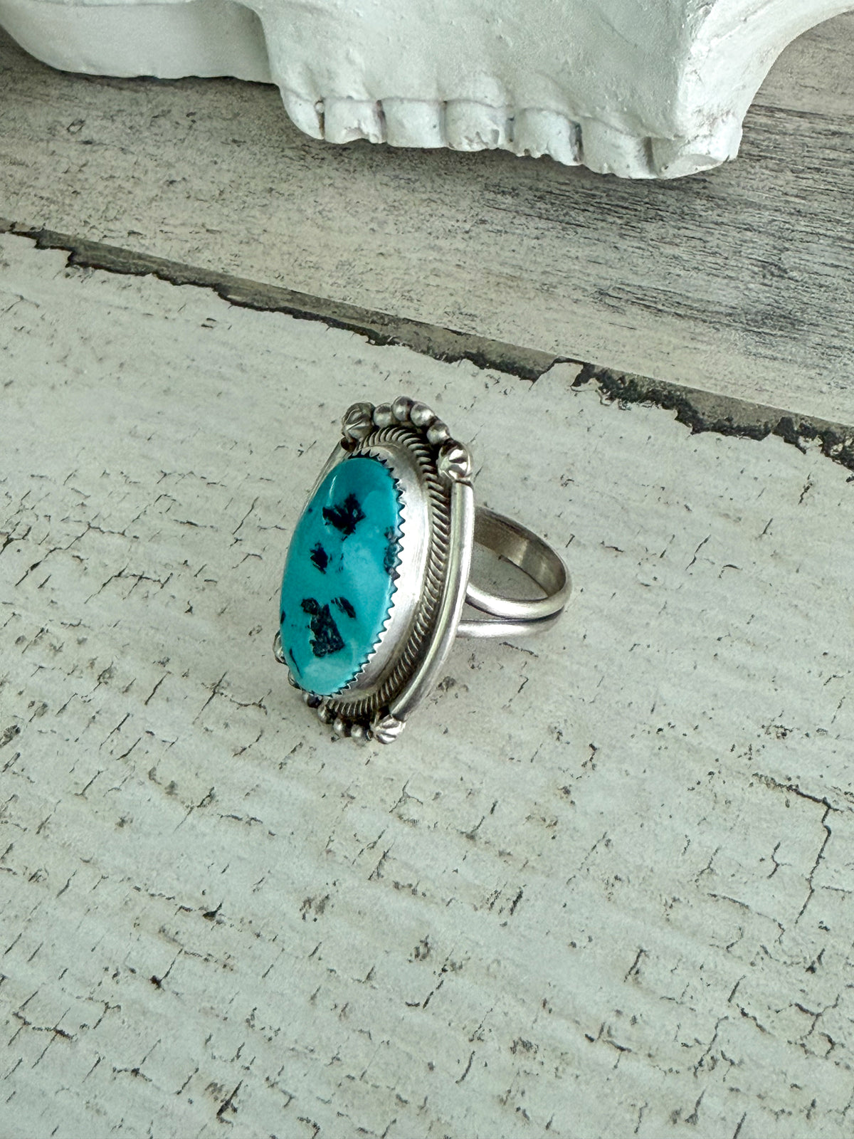 Native American Turquoise Ring 10