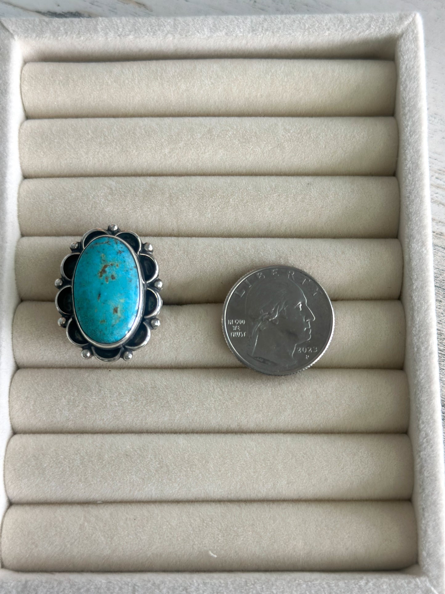 Native Made Light Blue Emerald Valley Turquoise 7