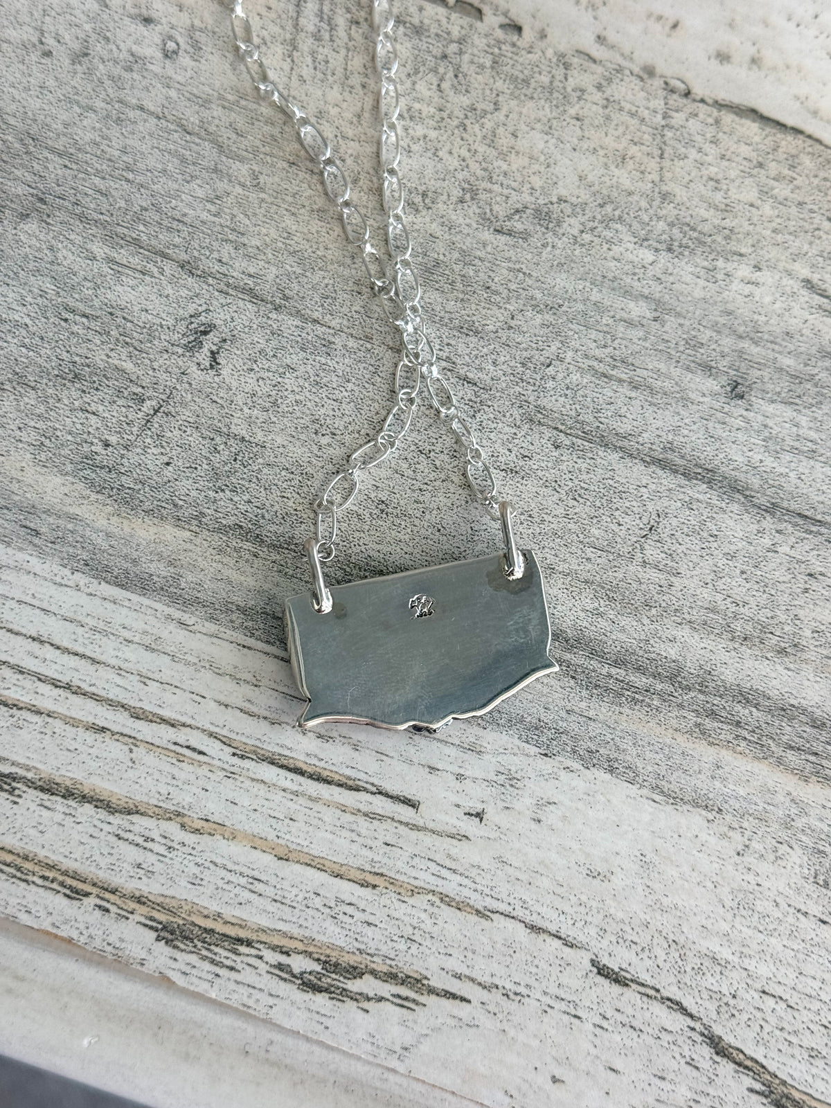 Native American Kingman Pendant 19" Necklace