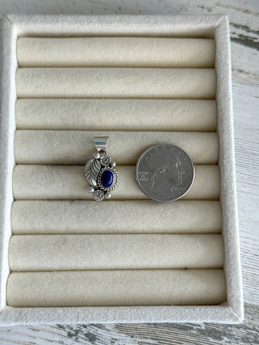 Native American Lapis Pendant