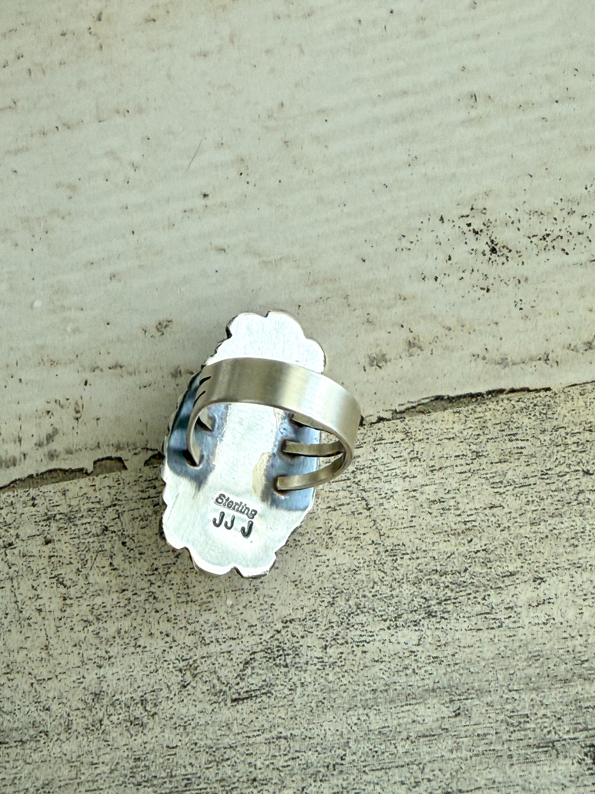 Native American Turquoise Ring 8