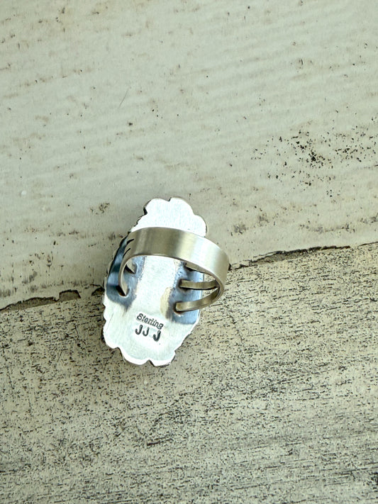 Native American Turquoise Ring 8