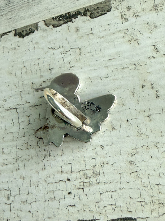 Native American Sonoran Gold Hummingbird Adjustable Ring