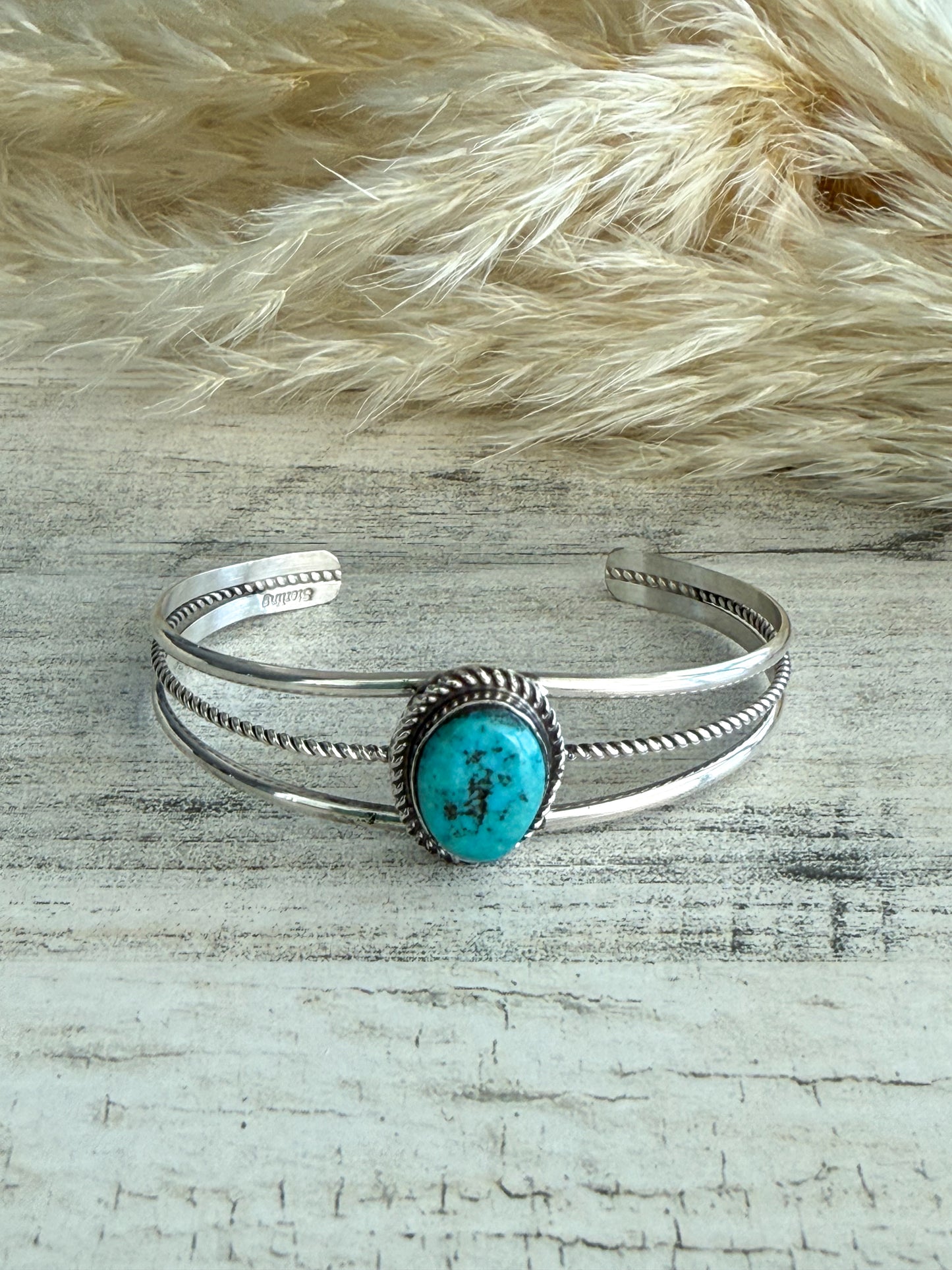 Native American Kingman Turquoise Cuff