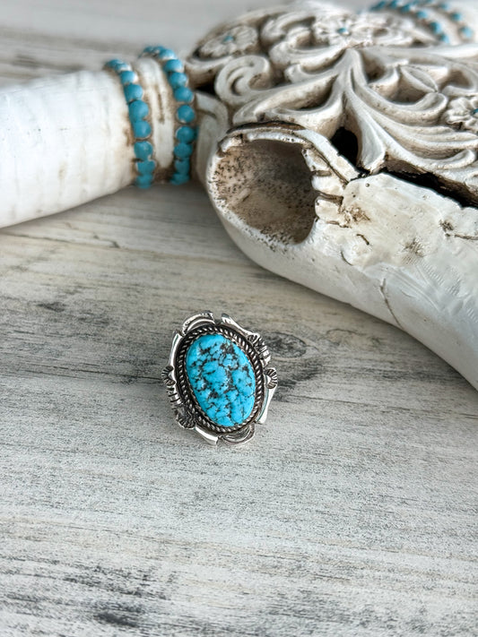 Native American Made Kingman Ring 7