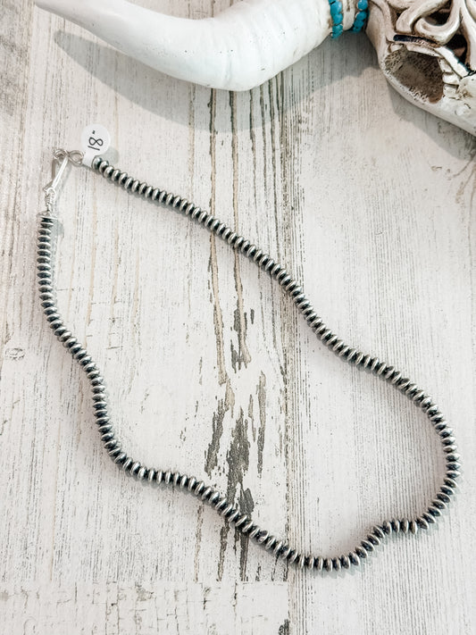 Native American Navajo Pearls 18" 5mm