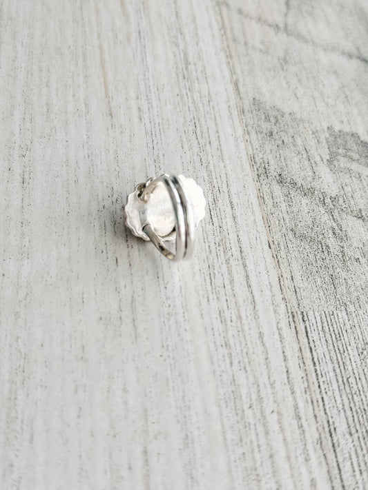 Native American Orange Spiny Ring 7