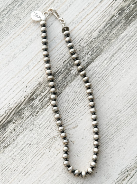 Native American Navajo Pearls 14" 7mm