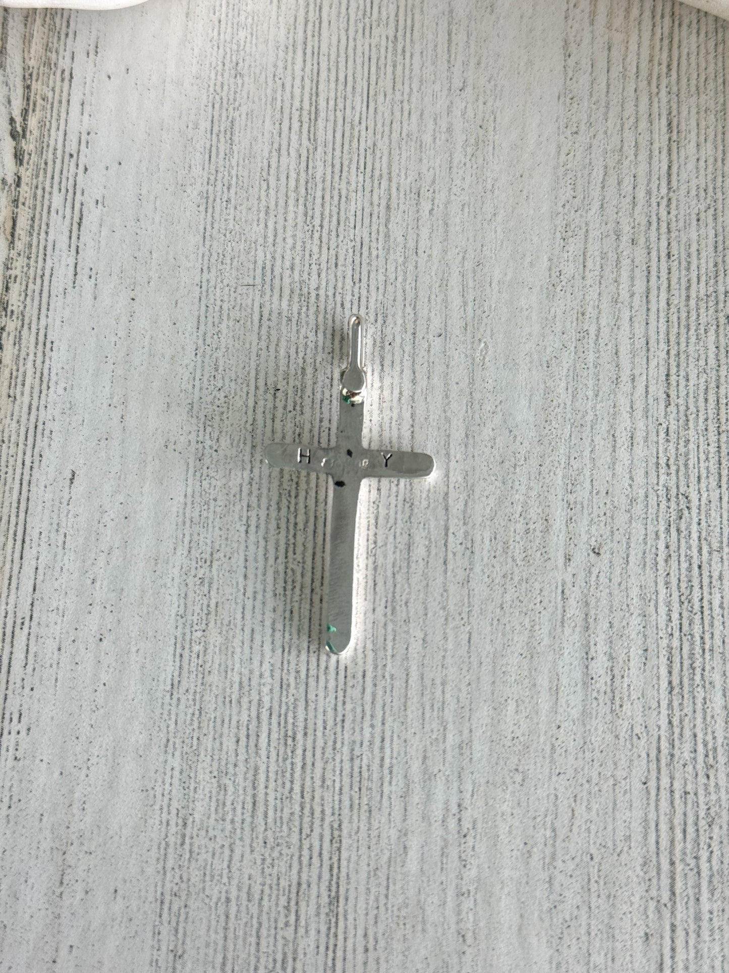 Native American Sterling Silver Cross