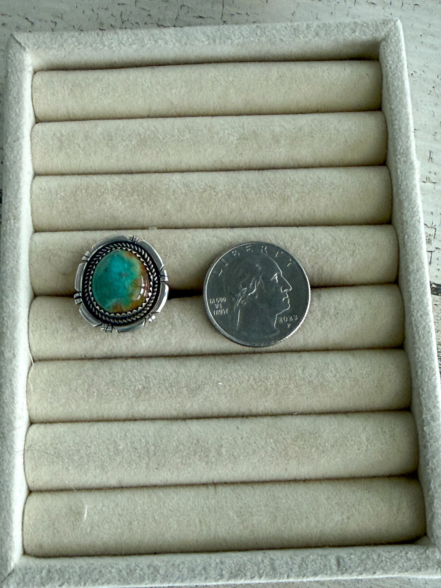 Native American Sonoran Gold Ring
