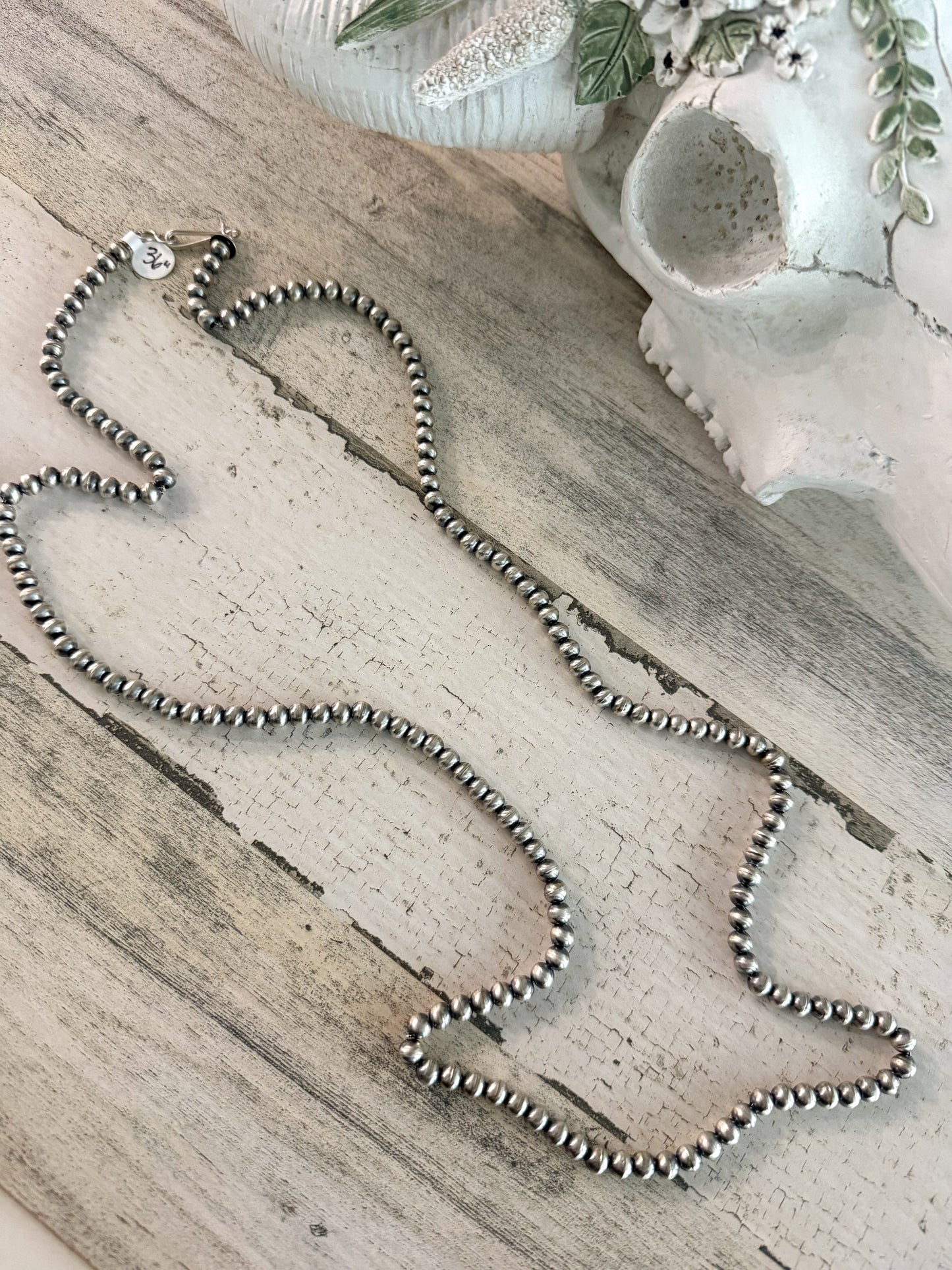 Native American Navajo Pearls 36" 6mm