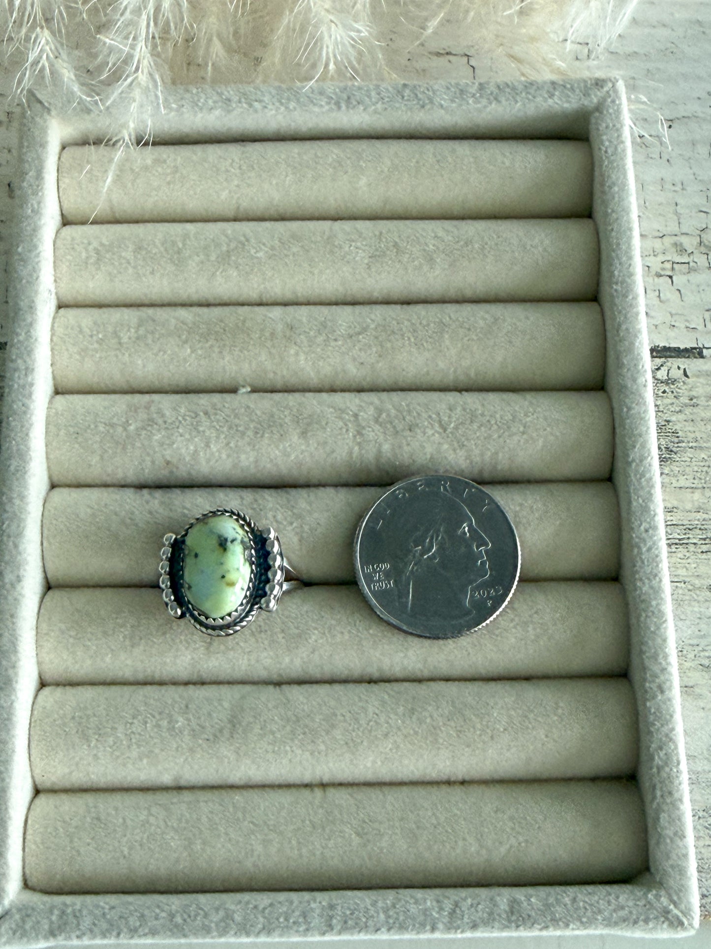 Native American Palamino Ring 8.5