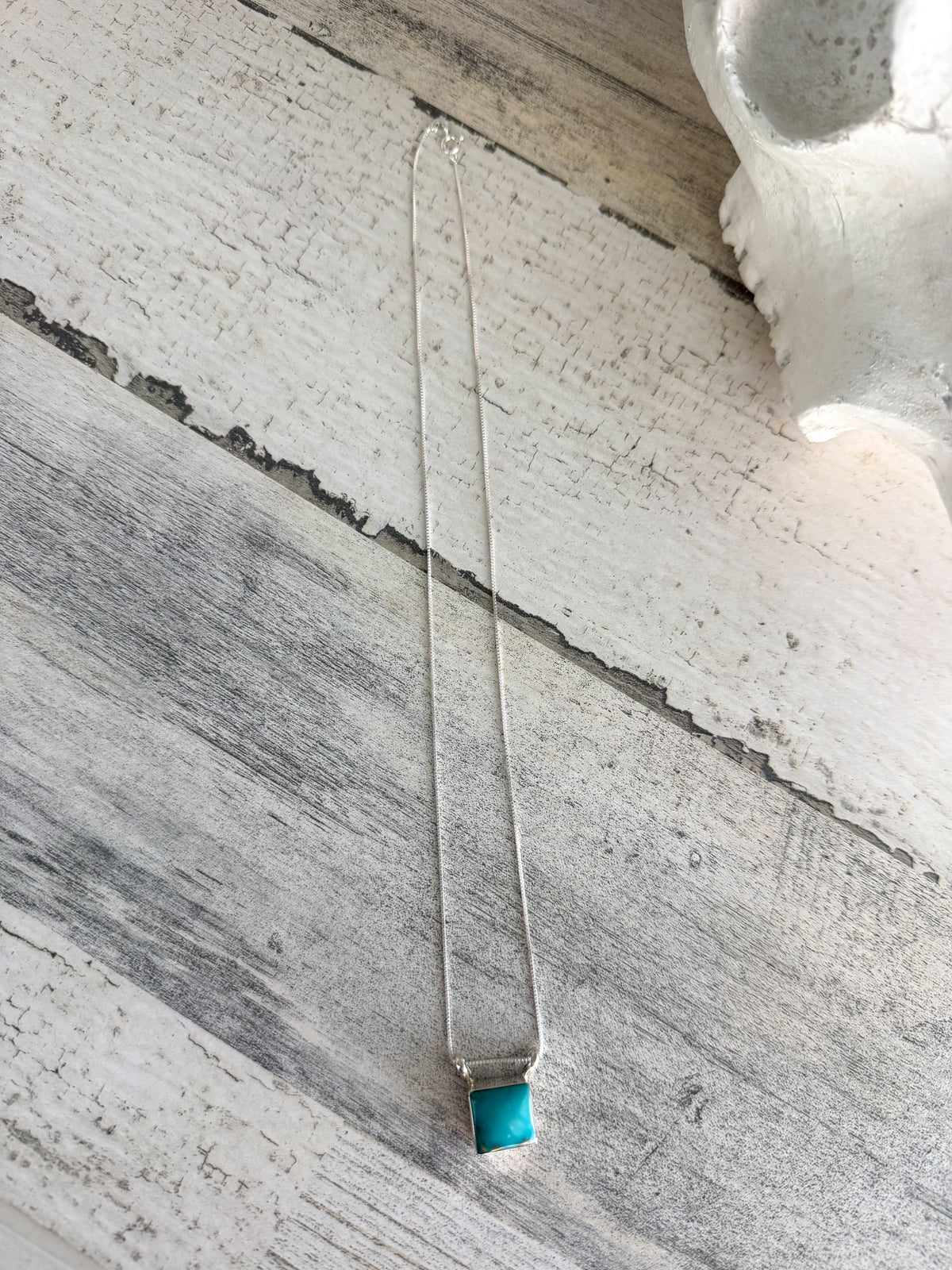 Native American Turquoise 18" Pendant Necklace