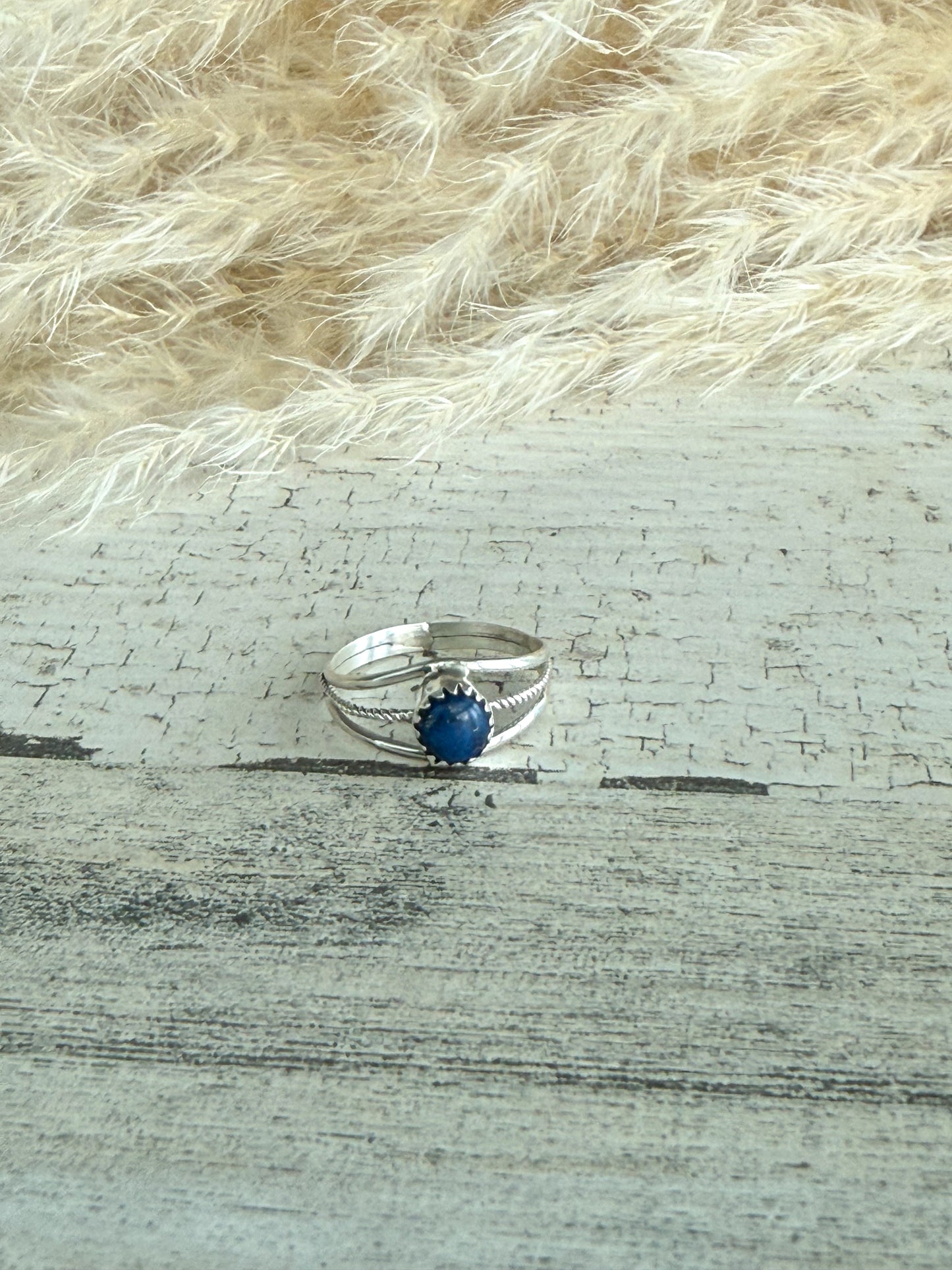 Native American Lapis Ring 7