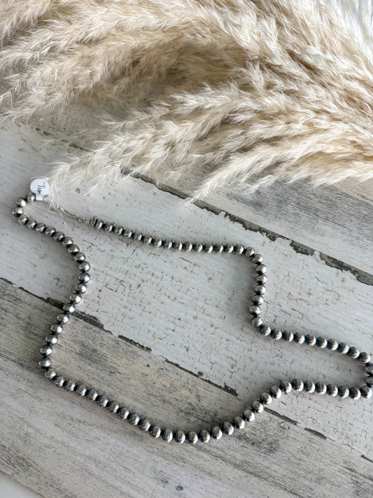 Native American Navajo Pearls 24" 7mm