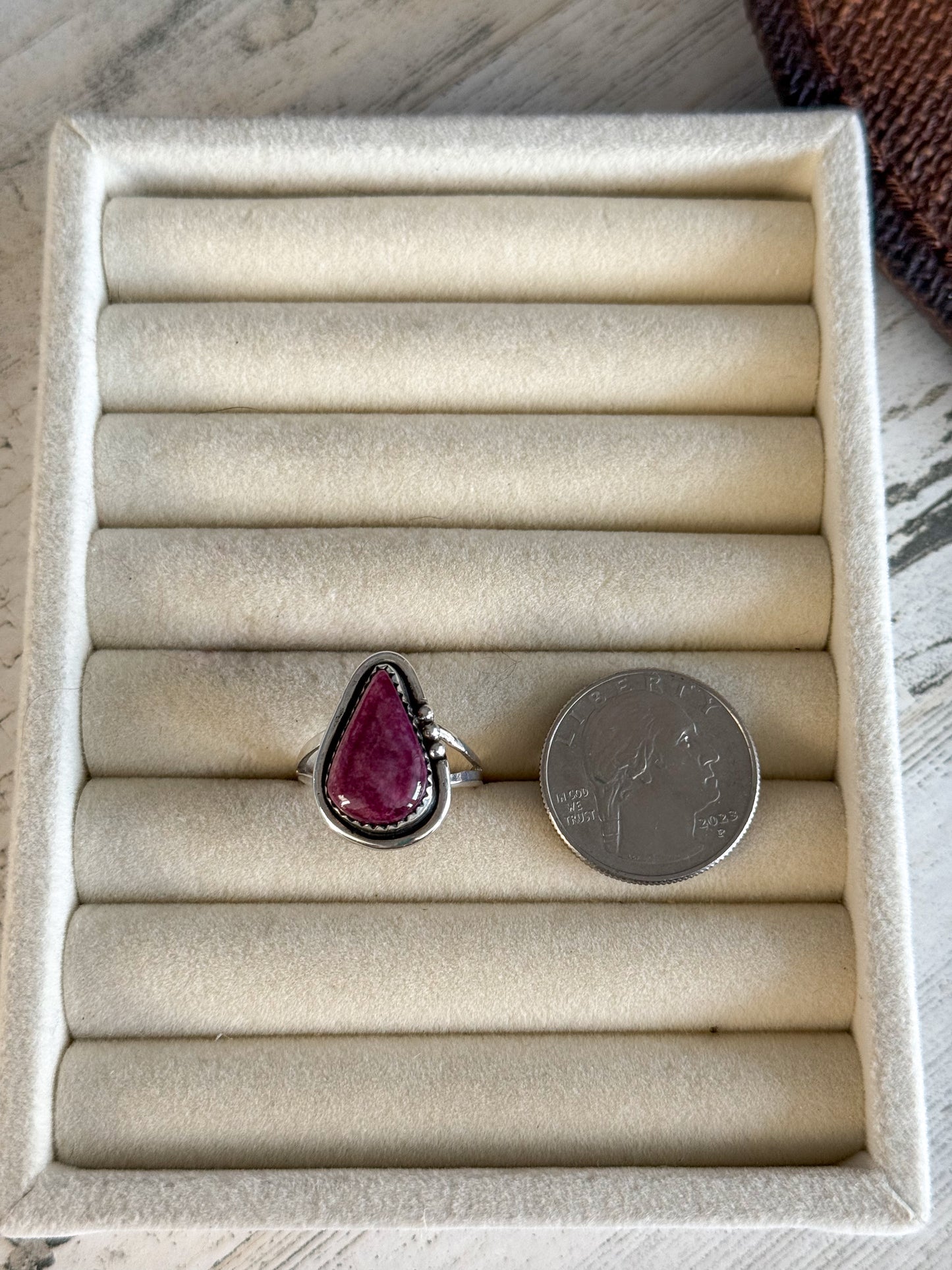 Native American Purple Spiny Ring 8.5
