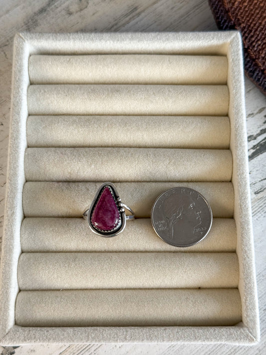 Native American Purple Spiny Ring 8.5