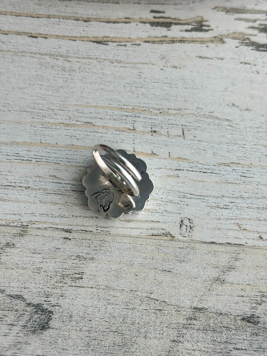 Native American Lapis Adjustable Ring