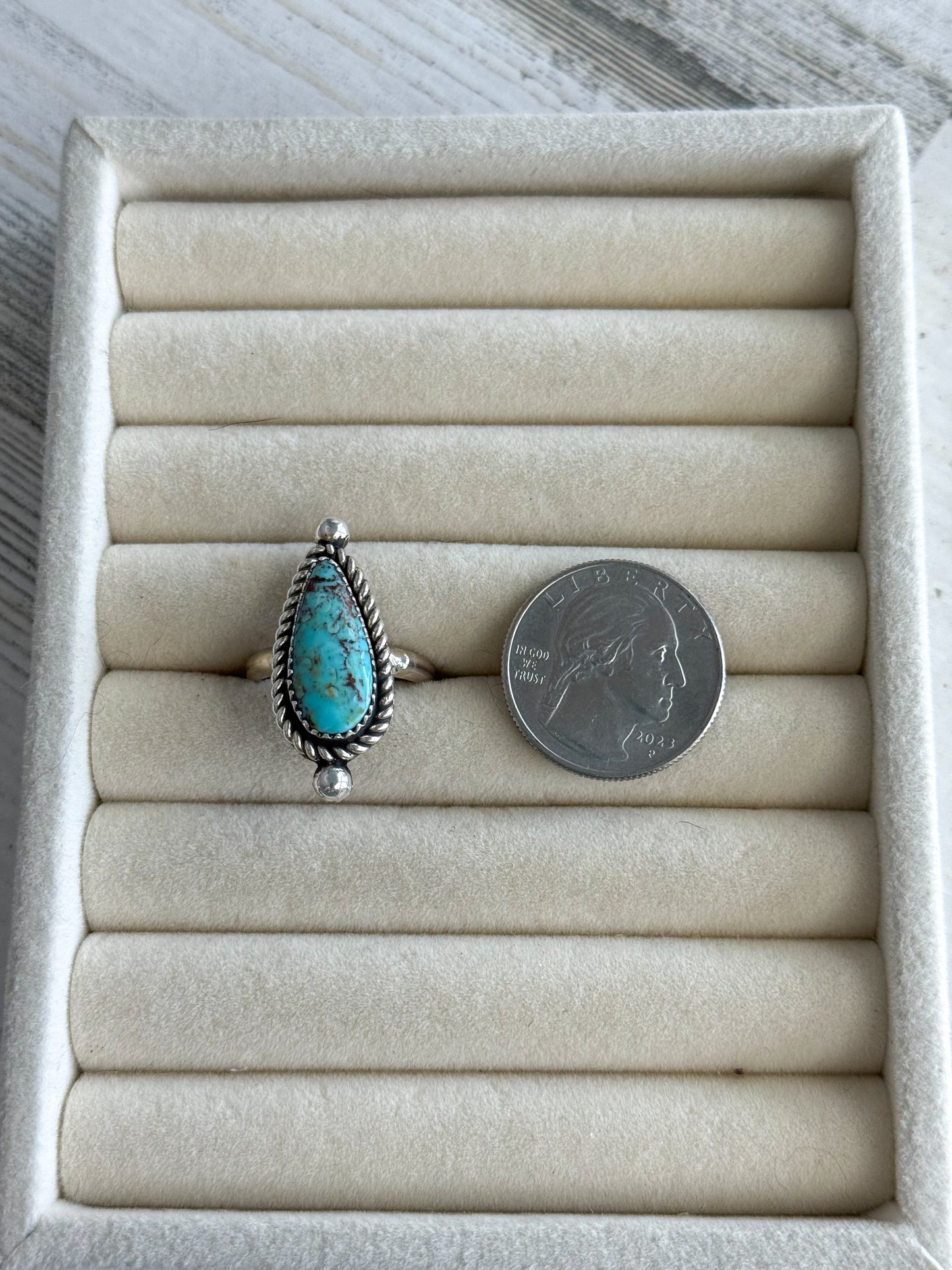 Native American Adjustable Royston Ring