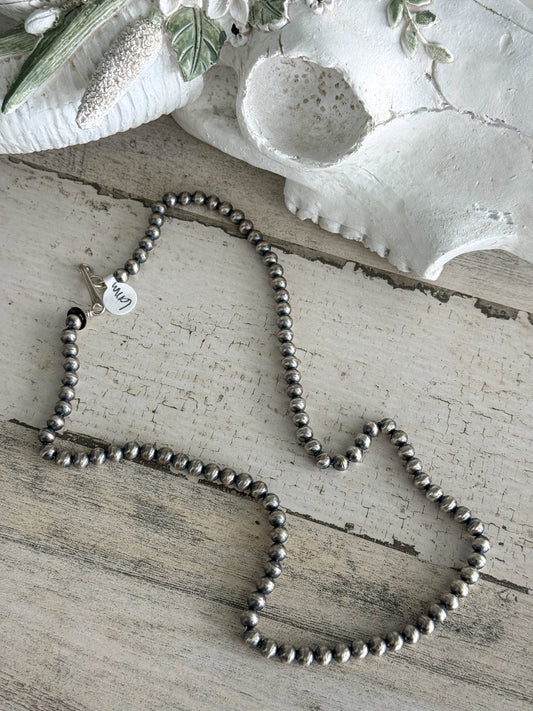 Native American Navajo Pearls 22" 6mm