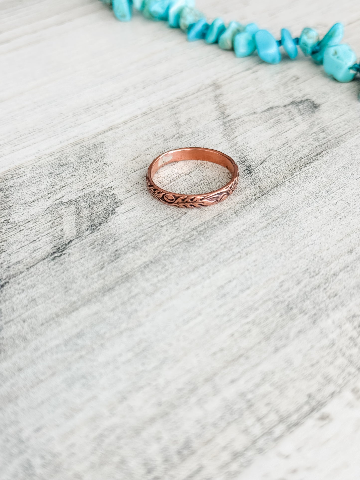 Native American Copper Ring 11